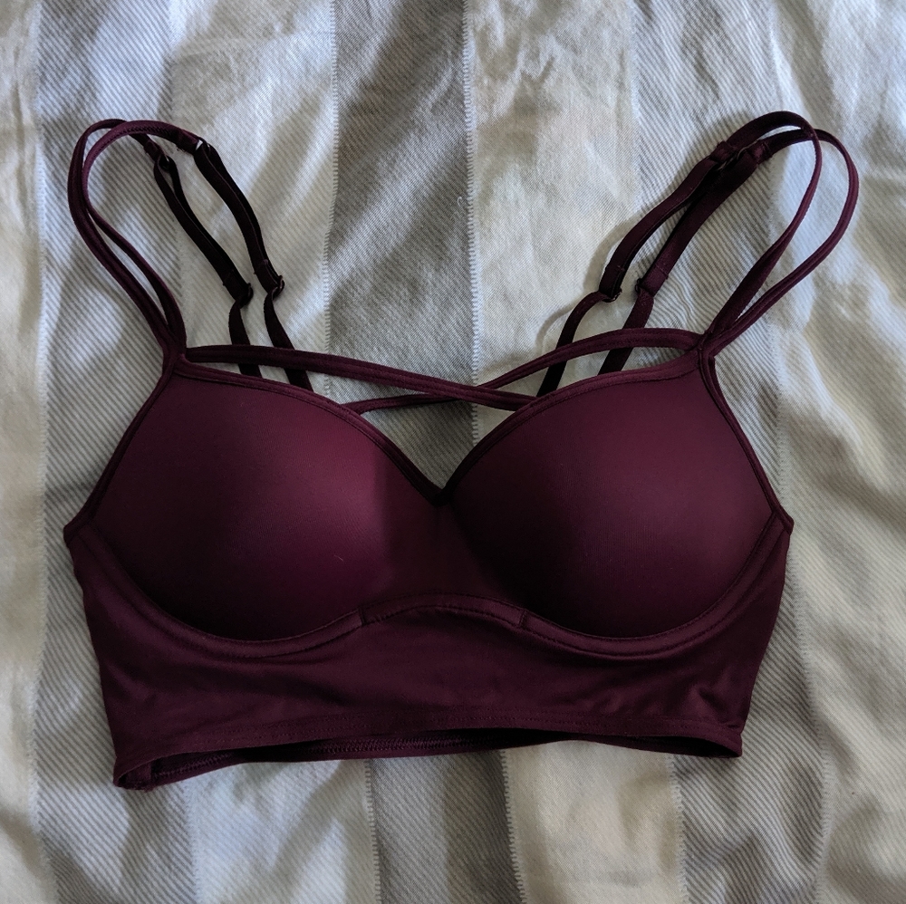 Pink Victoria's Secret Bralette (XS)
